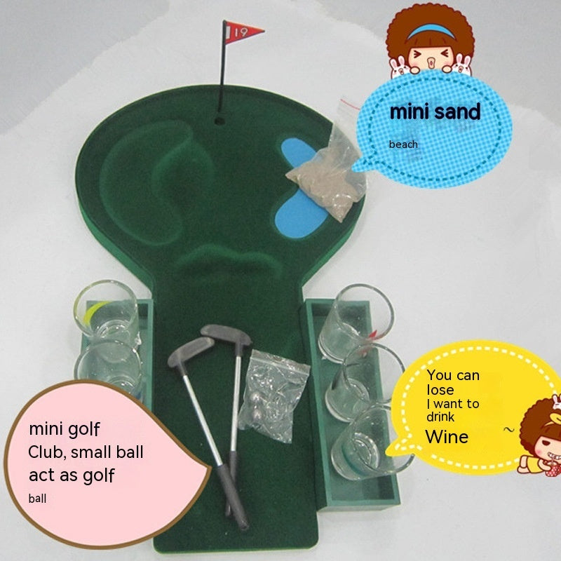 Mini Table Golf Game Set