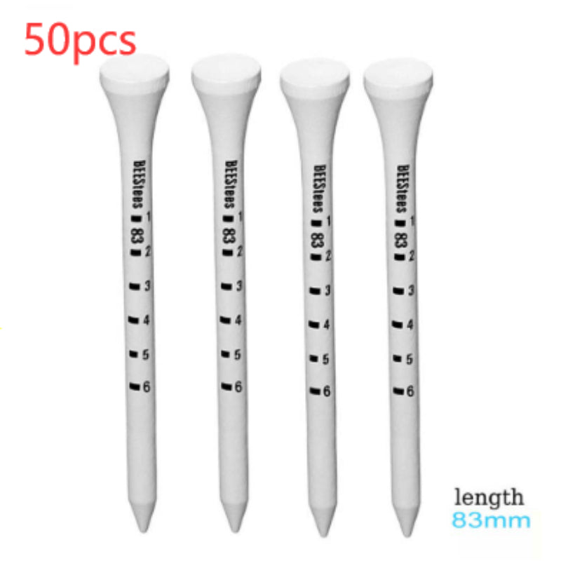 Golf Ball Nail Original Wooden Scale Ball Tee Golf Tee Printing Digital Scale