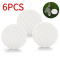 Single White Bulk Flat Golf Ball